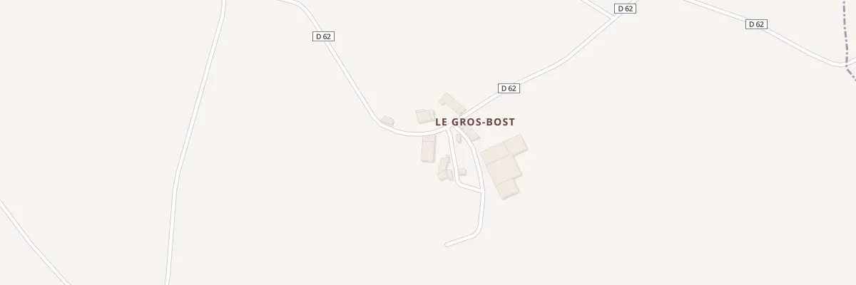 Plan du 5101 Le Gros Bos à Gajoubert