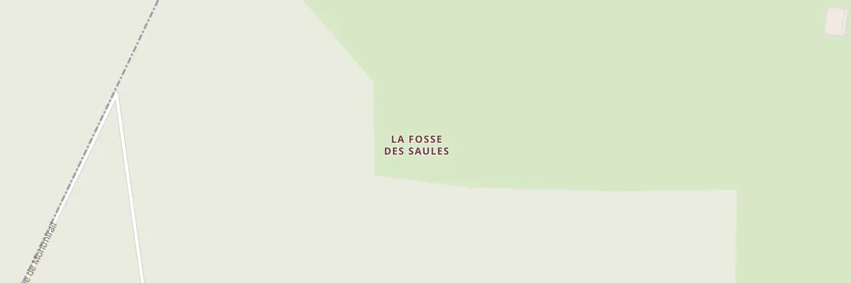 Plan du 9001 La Fosse des Saules à Chapelle-Guillaume
