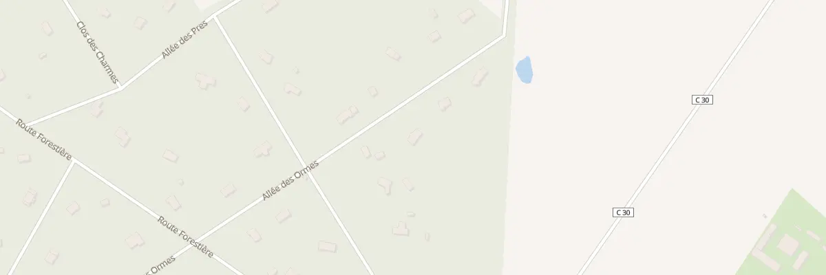 Plan du 5 All des Ormes à Sainte-Opportune-du-Bosc