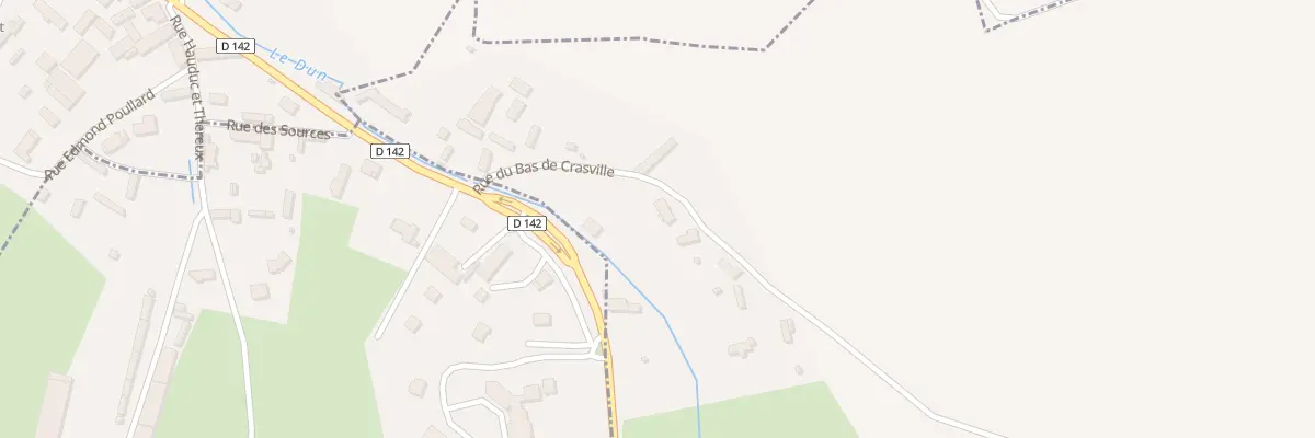 Plan du 17 Rue du Bas de Crasville à Crasville-la-Rocquefort