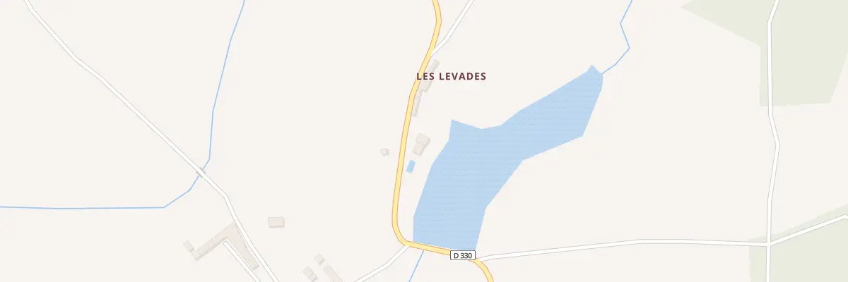 Plan du 5246 Les Levades à Brigueuil