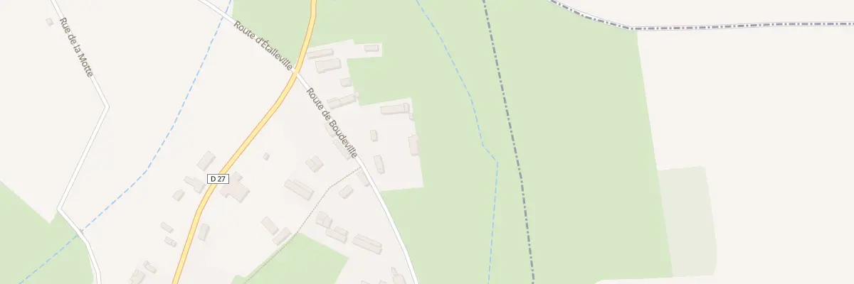 Plan du 5 Rte de Boudeville à Prétot-Vicquemare