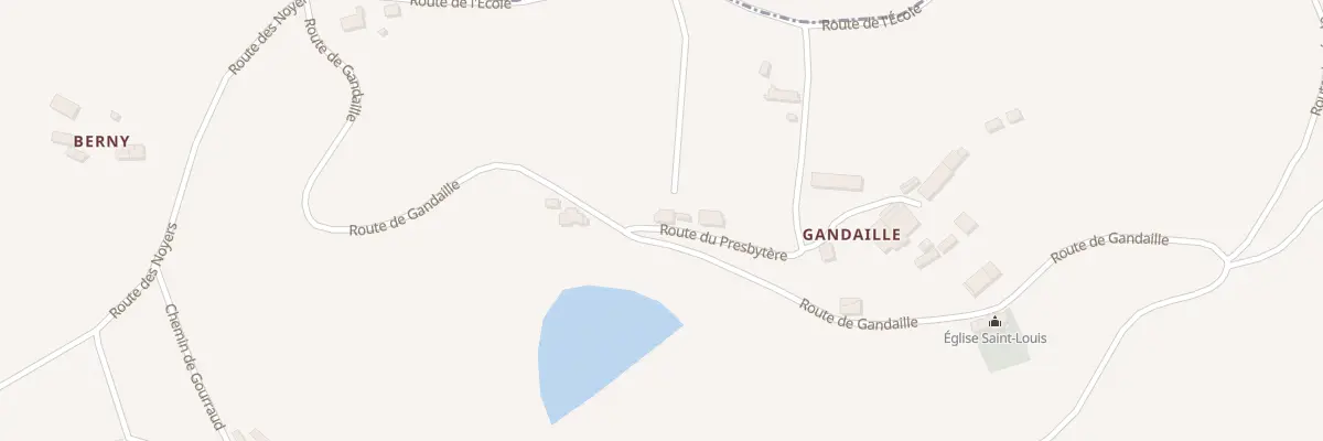 Plan du 5070 Gandaille à Dondas