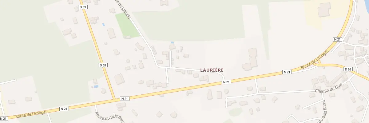 Plan du 3 Rue du Jolibois à Antonne-et-Trigonant