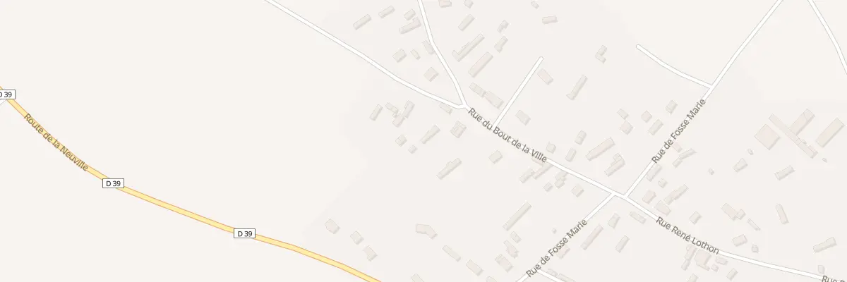Plan du 9 Rue du Bout de la Ville à Épégard