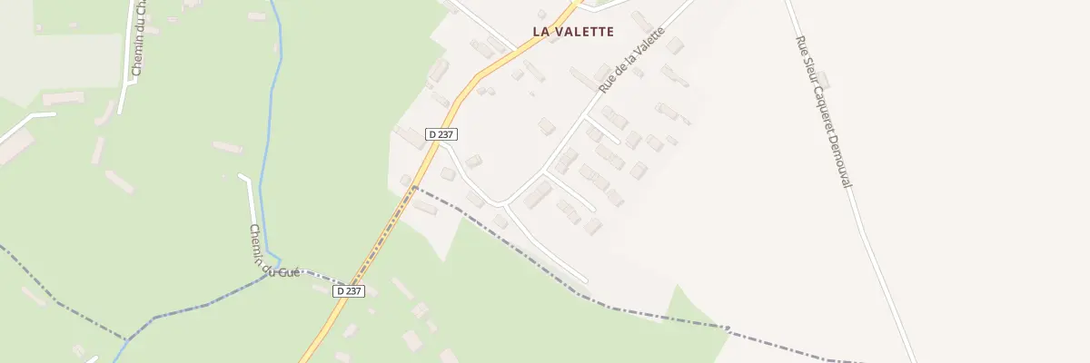Plan du 17 Res la Valette à La Gaillarde