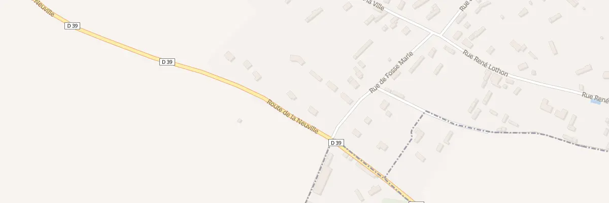 Plan du 4A Rte de la Neuville à Épégard