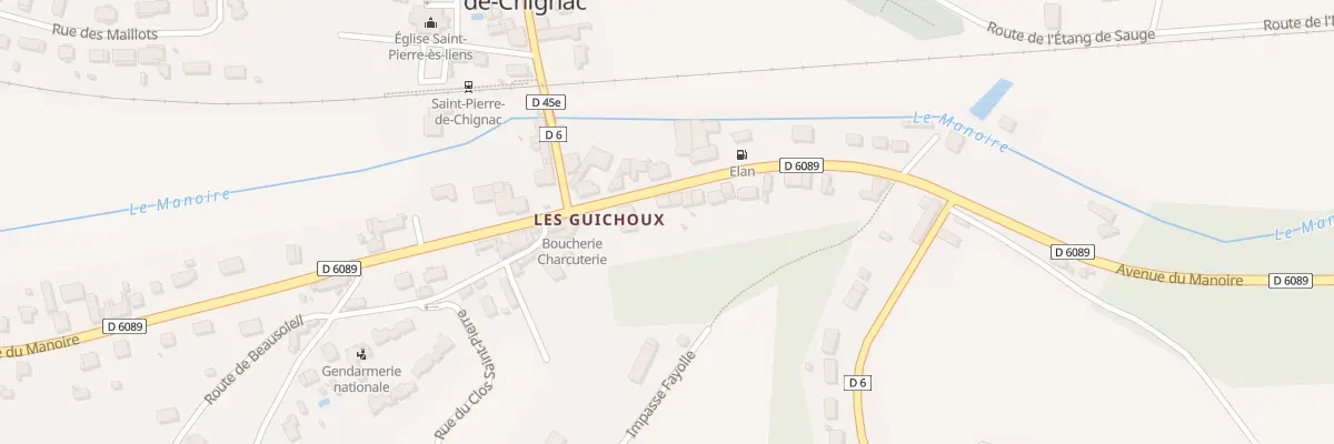 Plan du 652 Av du Manoire à Saint-Pierre-de-Chignac