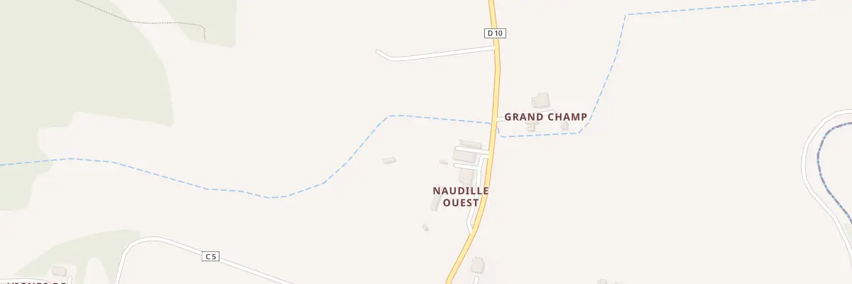 Plan du 5012 Naudille Ouest à Saint-Cirice