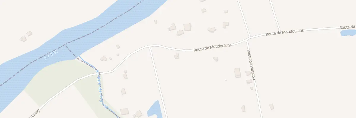 Plan du 3451 Rte de Moudoulens à Trémons