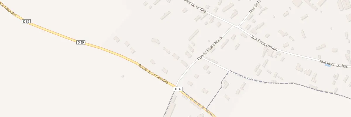 Plan du 1A Rue de Fosse Marie à Épégard