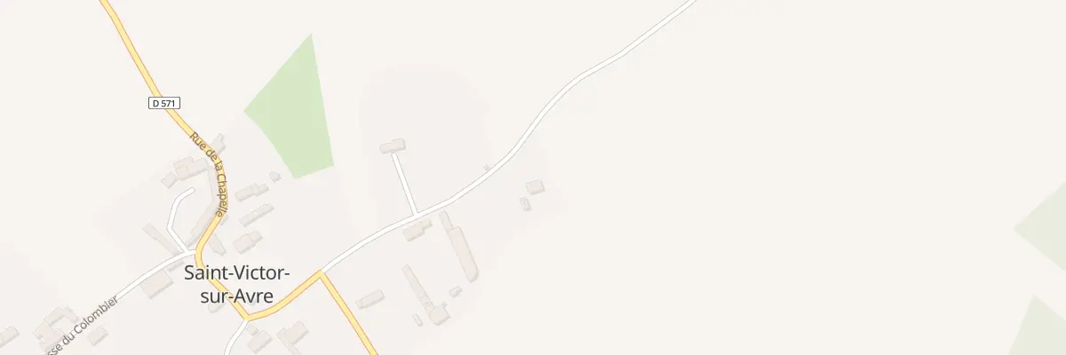 Plan du 8 Les Fonds de la Moriniere à Saint-Victor-sur-Avre