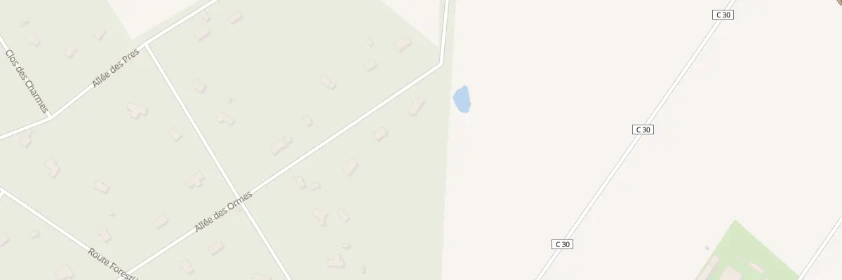 Plan du 1 All des Ormes à Sainte-Opportune-du-Bosc