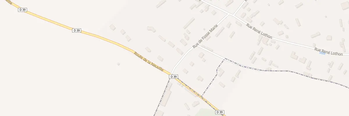 Plan du 1 Rue de Fosse Marie à Épégard