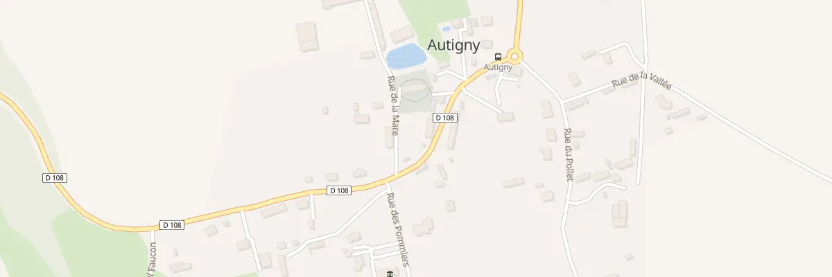 Plan du 110 Rue Saint Fiacre à Autigny