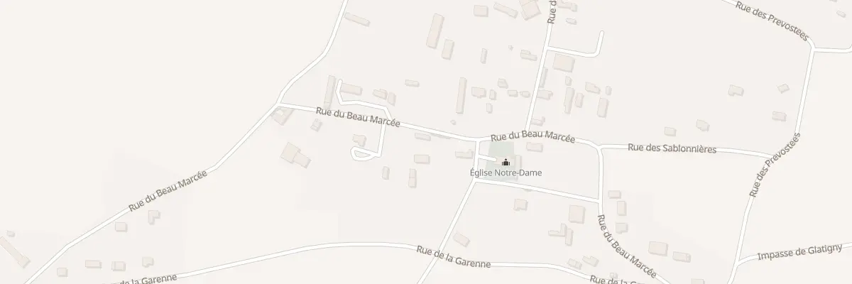 Plan du 15 Rue du Beau Marcée à Collandres-Quincarnon