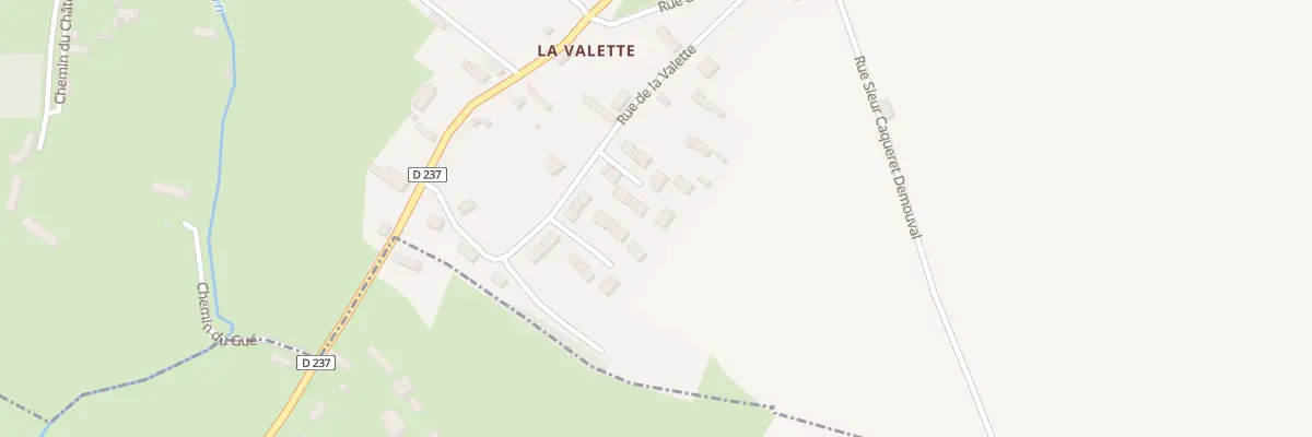 Plan du 12 Res la Valette à La Gaillarde