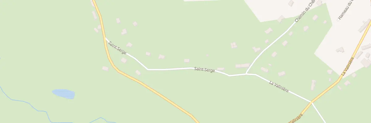 Plan du 6 Saint Serge à Trizay-Coutretot-Saint-Serge