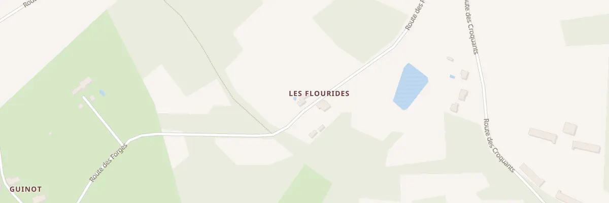 Plan du 25C Les Flourides à Lavalade