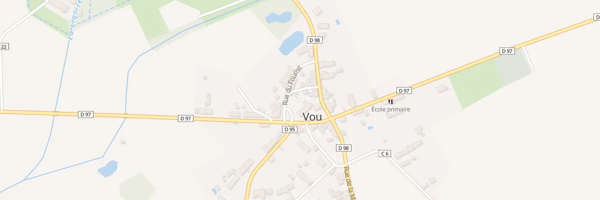 Plan du 3 Rue du Pre Vert à Vou