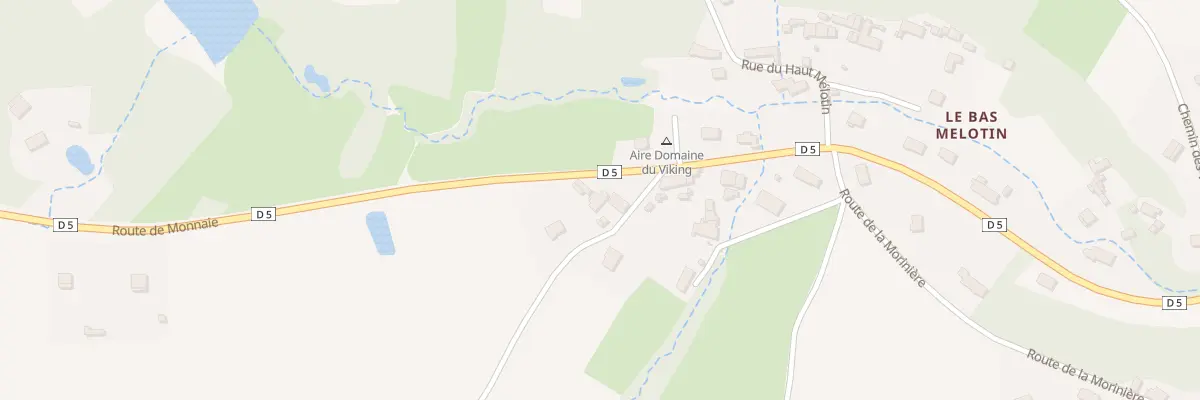 Plan du 1319 Rte de Monnaie à Reugny