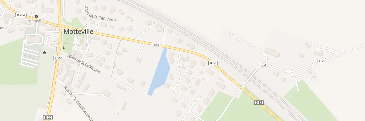 Plan du 30 Rue des Roseaux Saint Michel à Motteville