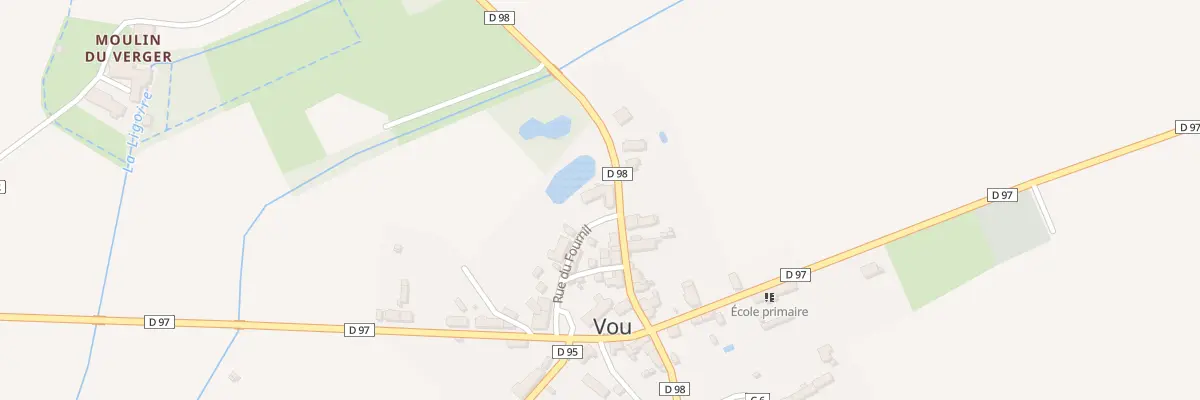 Plan du 5 Rue du Fournil à Vou