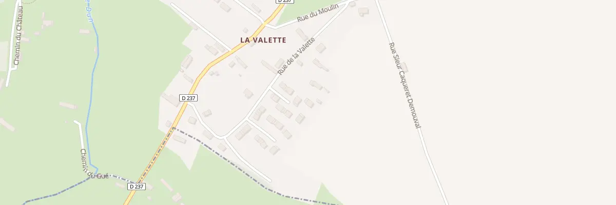 Plan du 11 Res la Valette à La Gaillarde