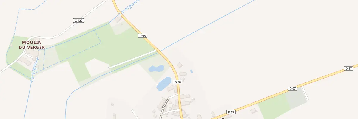 Plan du 16 Rue du Pre Vert à Vou