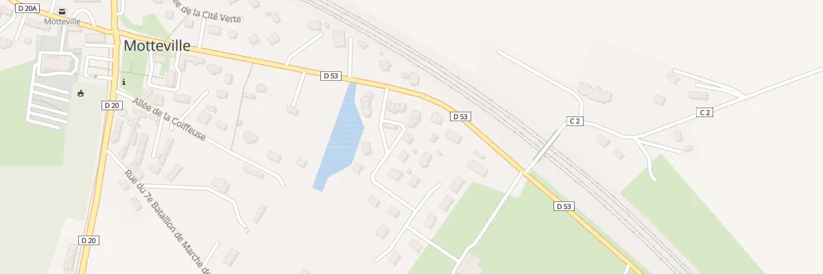 Plan du 25 Rue des Roseaux Saint Michel à Motteville