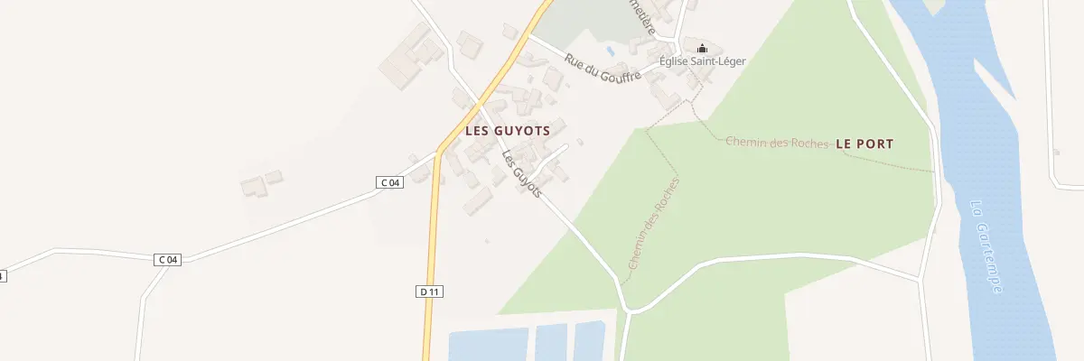 Plan du 21 Les Guyots à Vicq-sur-Gartempe