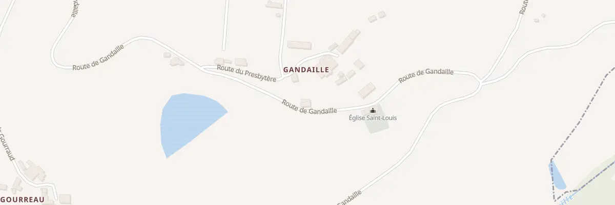 Plan du 5069 Gandaille à Dondas