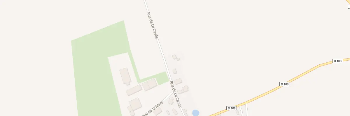 Plan du 168 Rue de la Cavée à Autigny