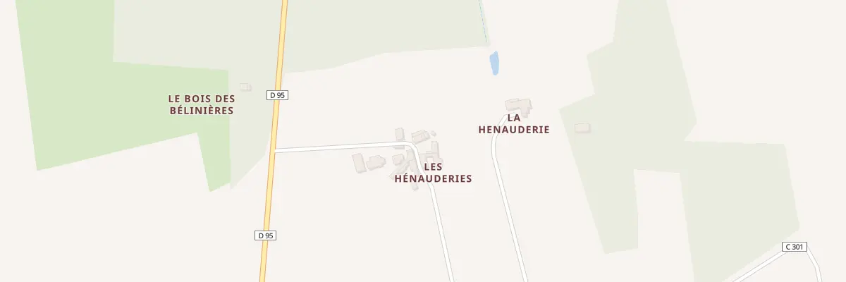 Plan du 4 La Henauderie à Vou