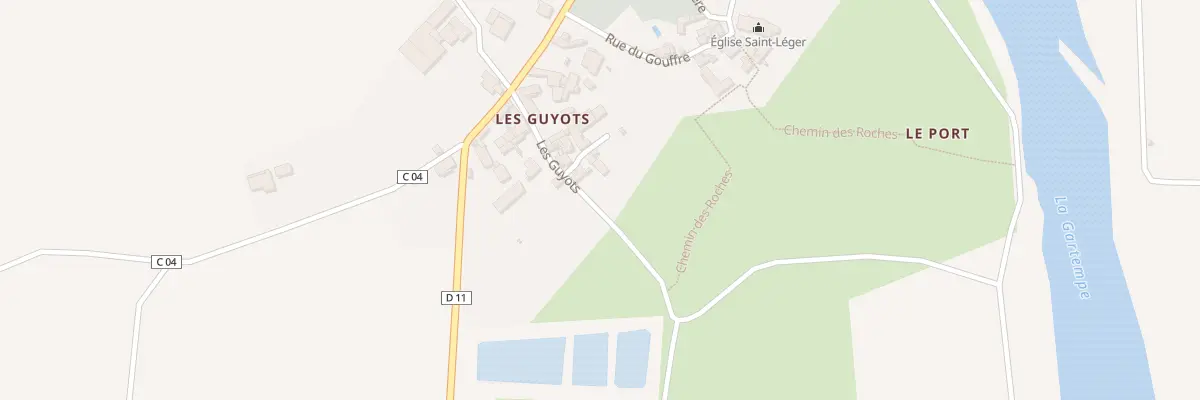 Plan du 5159 Les Guyots à Vicq-sur-Gartempe