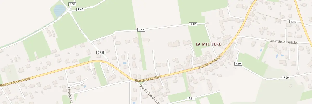 Plan du 3 Rue de la Miltière à Montlouis-sur-Loire