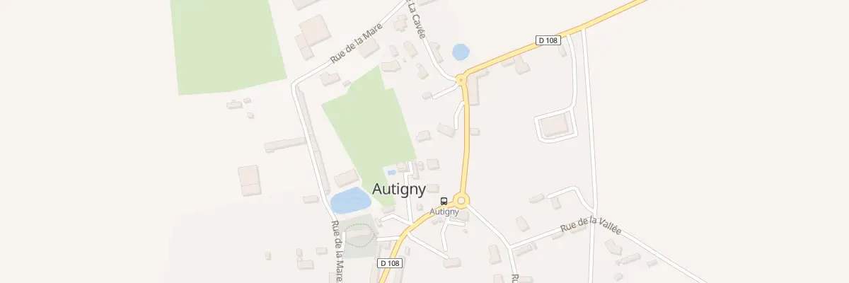 Plan du 223 Rue des 18 Chenes à Autigny