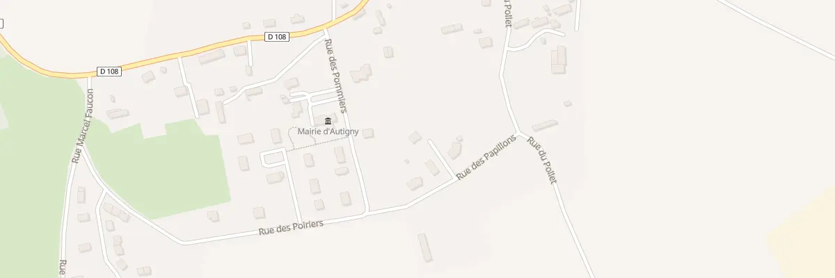 Plan du 126 Rue des Papillons à Autigny