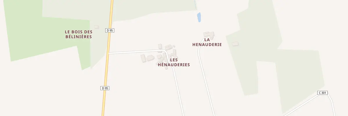 Plan du 6 La Henauderie à Vou