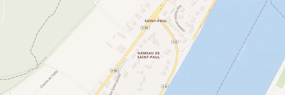 Plan du 745 Av du Président Coty à Duclair