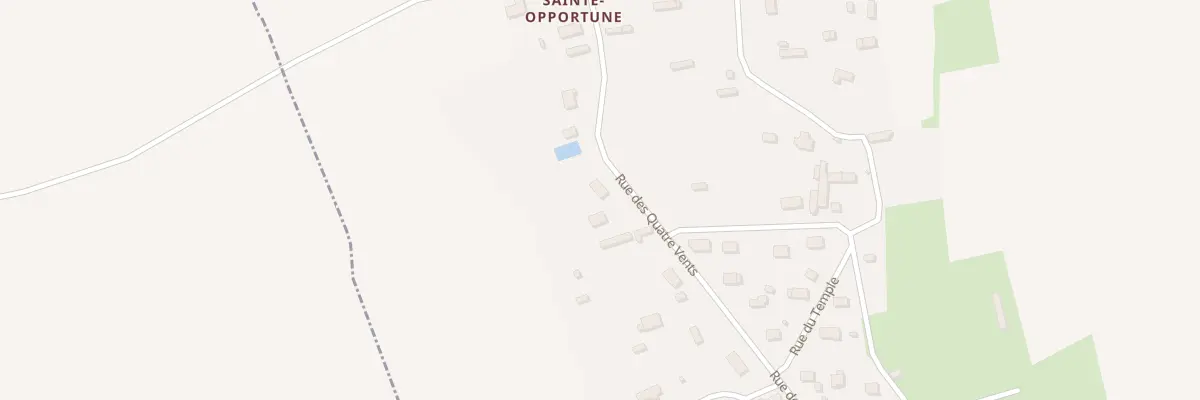 Plan du 13 Rue des Quatre Vents au Plessis-Sainte-Opportune