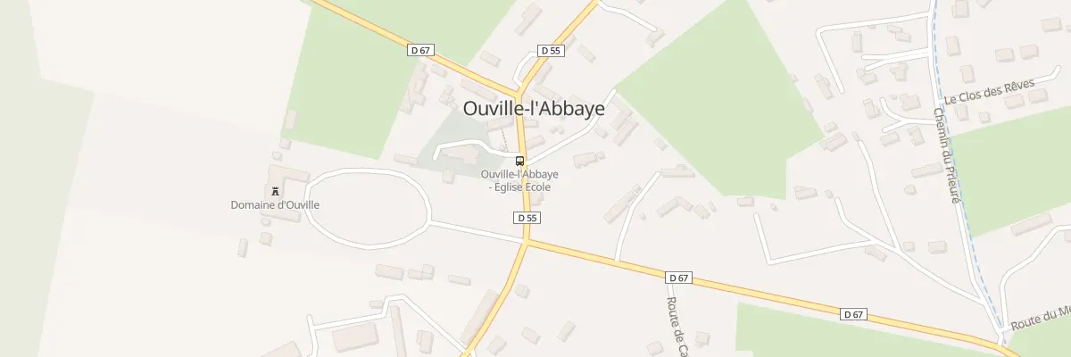 Plan du 91 Rte de Criquetot à Ouville-l’Abbaye