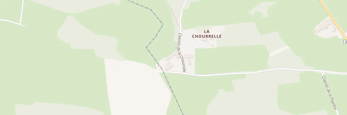 Plan du 22 La Chourrelle à Proupiary