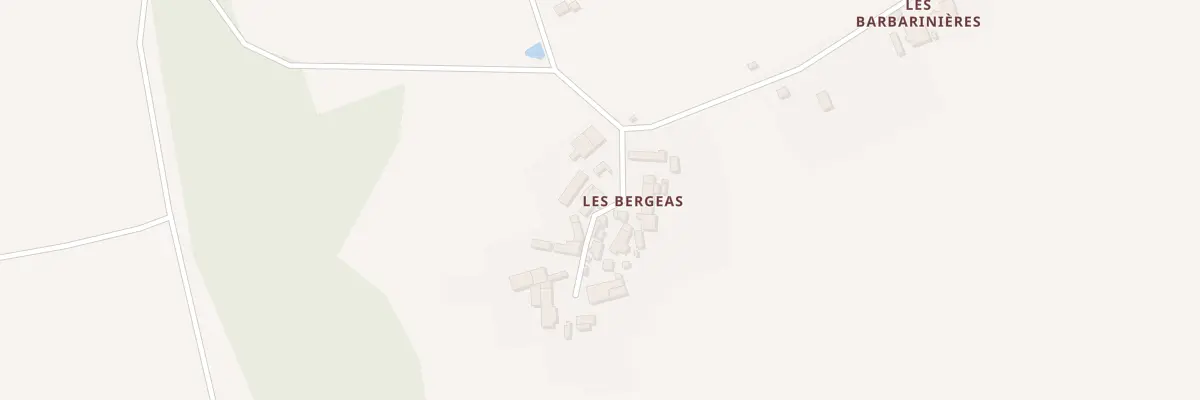 Plan du 8 Les Bergeas à La Bussière