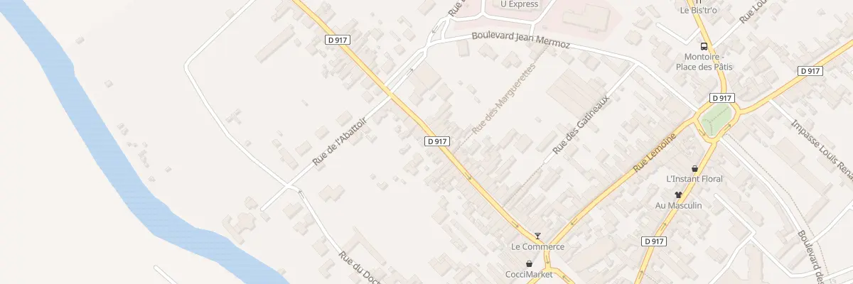 Plan du 61 Rue Saint-Jacques à Montoire-sur-le-Loir