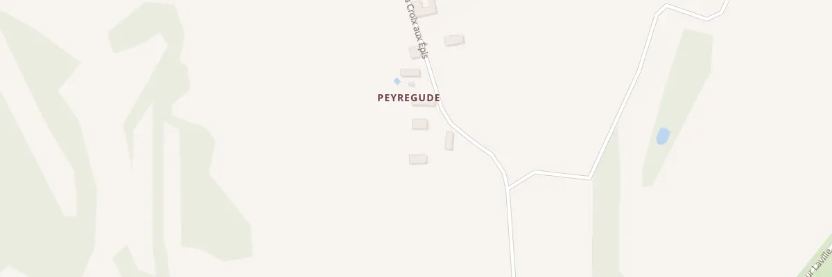 Plan du 23 Peyregude à Lavalade