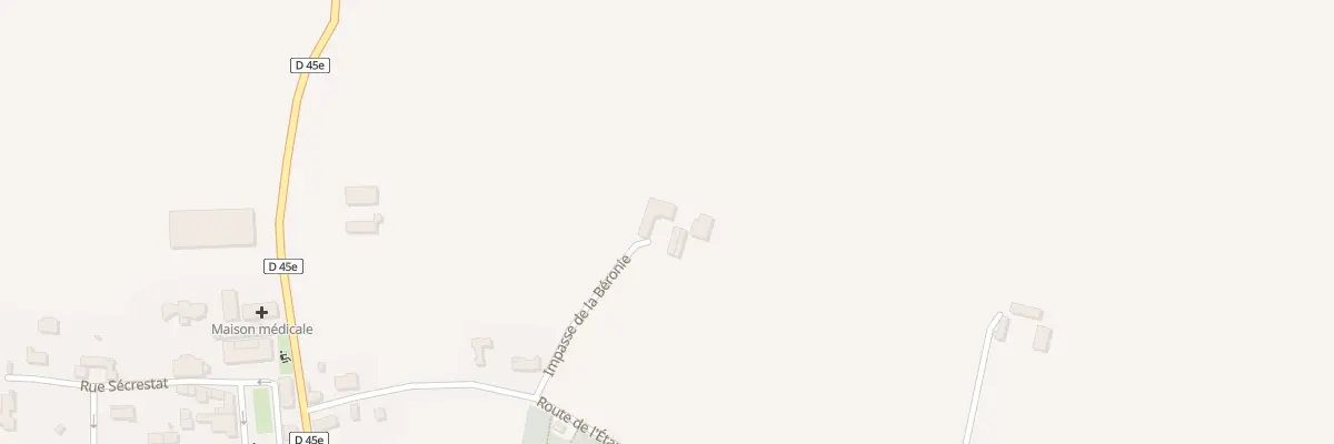 Plan du 145 Imp de la Béronie à Saint-Pierre-de-Chignac