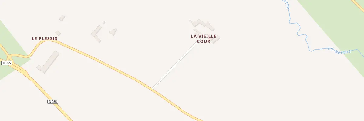 Plan du 58 La Vieille Cour à Trizay-Coutretot-Saint-Serge