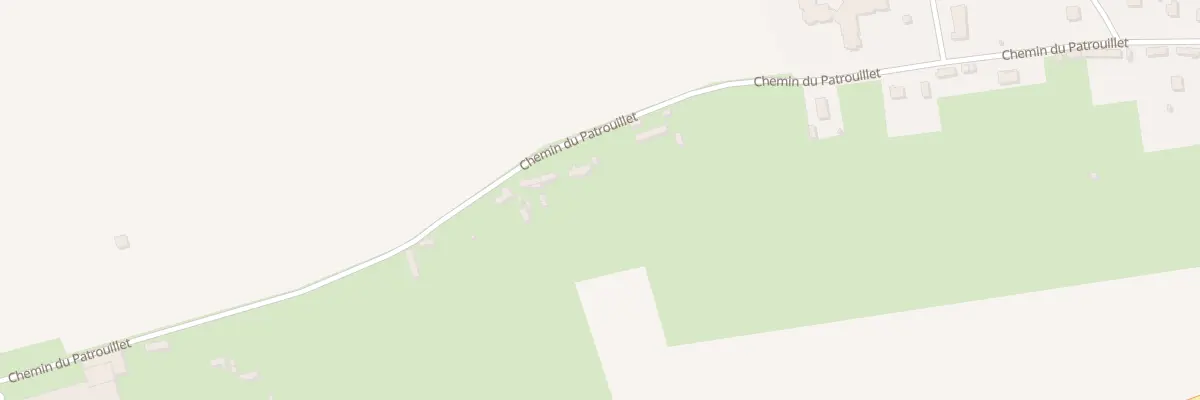 Plan du 21 Che du Patrouillet à Bémécourt