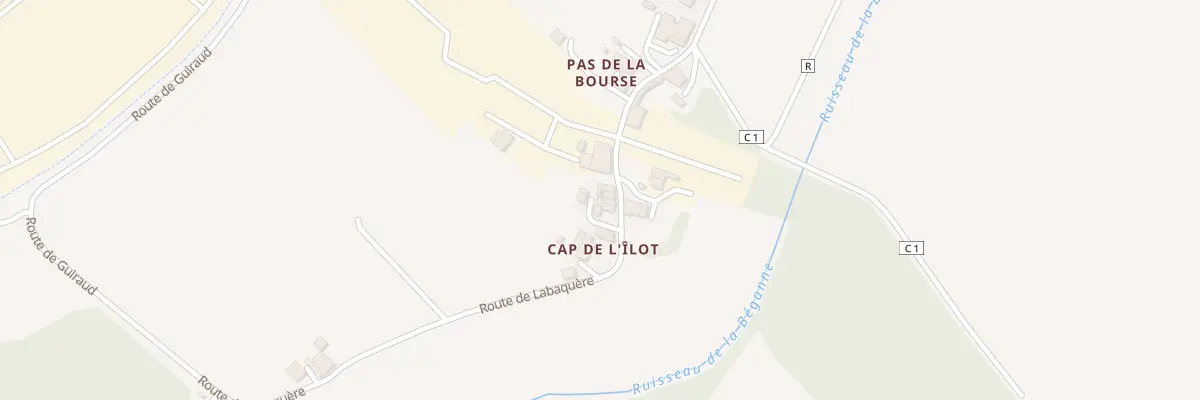 Plan du 30 Rte de Labaquère à Golfech